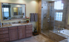 Custom Bathroom Remodeling in Peoria, Phoenix, Scottsdale, Vistancia and Nearby Cities
