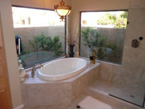 tub after Custom Bathroom Remodeling in Mesa