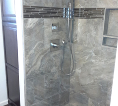 New Shower after a Bath Remodel in Phoenix, Scottsdale, Peoria, AZ, Glendale, AZ, and Surrounding Areas
