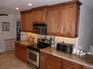 custom cabinets after Kitchen Design in Phoenix